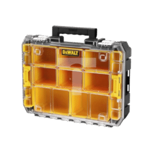【得偉 DEWALT】DWST82968-1 透明蓋防水收納箱