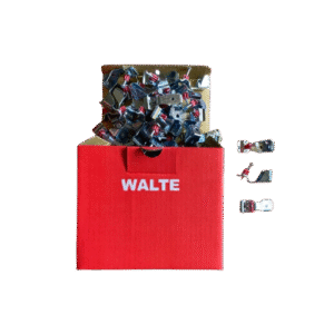 【華特 WALTE】新式內牙釘 - 三片H 火藥釘（100片）