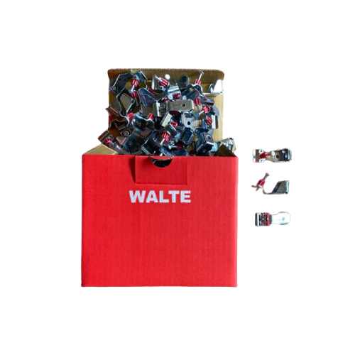 【華特 WALTE】新式內牙釘 - 三片H 火藥釘（100片）