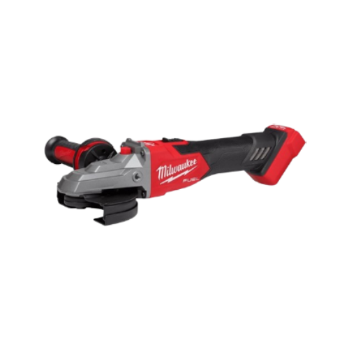 【美沃奇 milwaukee】M18FSAGF125XB｜18V 鋰電無碳刷5″扁頭速停砂輪機推鈕式