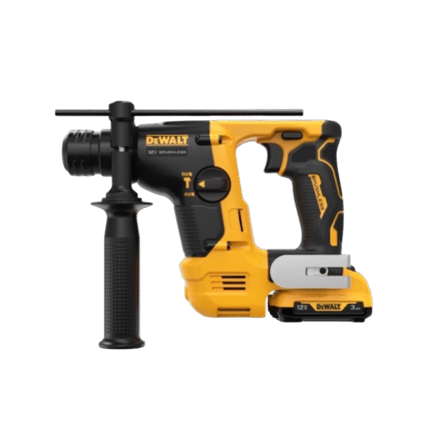【得偉 Dewalt】DCH072｜12V 無碳刷四溝二用電鎚鑽