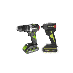 【威克斯 Worx】WU291-3｜20V 無刷鋰電衝擊起子機 + 電鑽組合