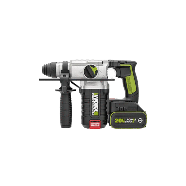 【威克斯 Worx】WU388｜20V 24mm 鋰電無刷冠出力電鎚