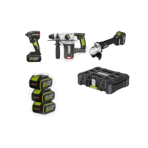 【威克斯 Worx】WU952｜20V 無刷鋰電衝擊起子機 + 砂輪機 / 電鑽三機組合
