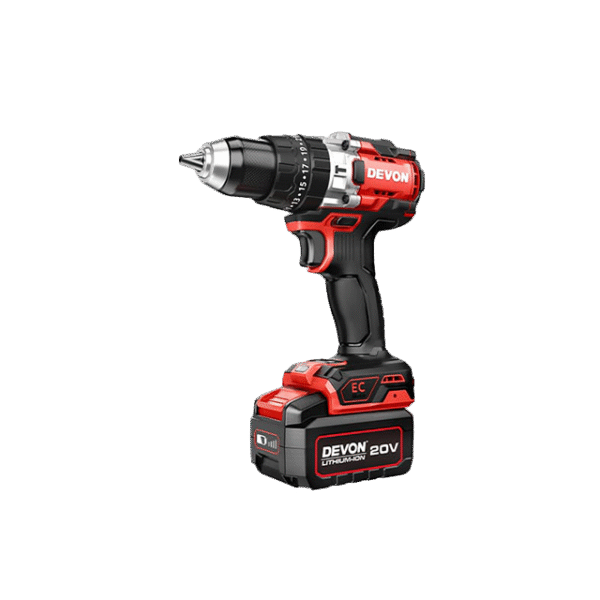 【大有 Devon】5202-Li-20 ｜20V 鋰電無刷衝擊鑽